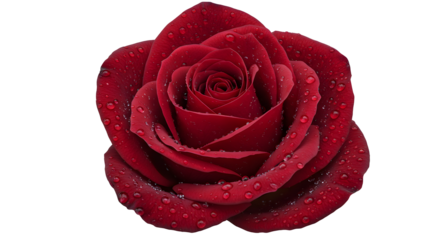 Red Rose PNG White or Transparent Background