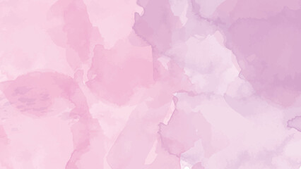 Adobe Watercolor Illustrator Artwork Pink Purple Background