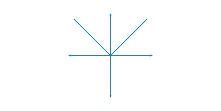 Absolute Value Graph in Mathematics.