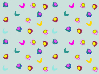 Colorful balloons form a fun and bright seamless pattern design, a festive vector illustration perfect for holiday wallpaper