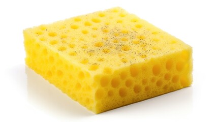 Yellow cleaning sponge (2)
