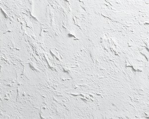 Fototapeta premium Textured White Wall Surface Close-up