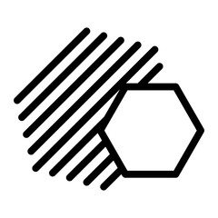 polygon Line Icon