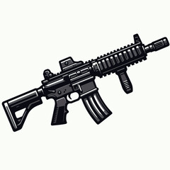 weapon vector illustration