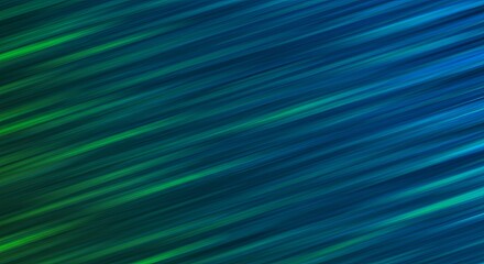 Abstract Teal and Green Diagonal Lines Background