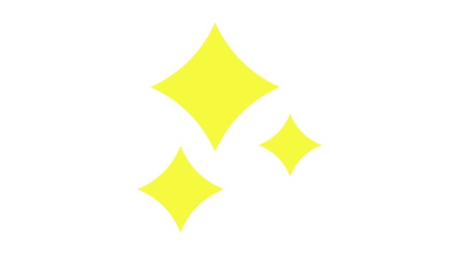 spark icon animation illustration flat