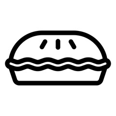 pie vector icon