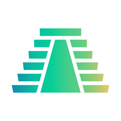 pyramid Gradient icon