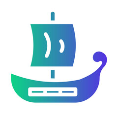 ship Gradient icon