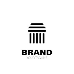 Tax Logo. Tax Logo Design. Tax Logo Brand. Tax Logo Vector Design Isolated on White Background