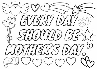 Mother's Day Coloring Pages for Kindergarten | Fun and Easy Printable Activities | No Prep Holiday Worksheets for Little Learners