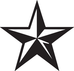 Fototapeta premium star icon and favorite icon set. Vector illustration isolated on white background