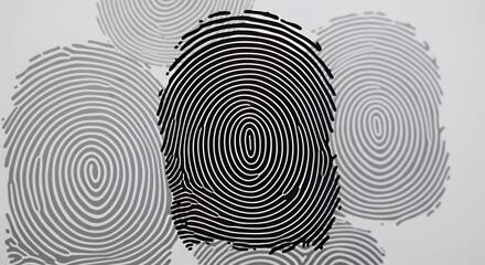 Abstract Fingerprint Art: Identity, Uniqueness, and the Intricate Details of Human Nature