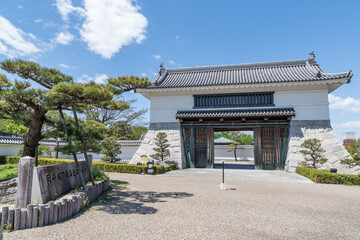 Obraz premium 大手門（岡崎城公園 愛知県岡崎市）