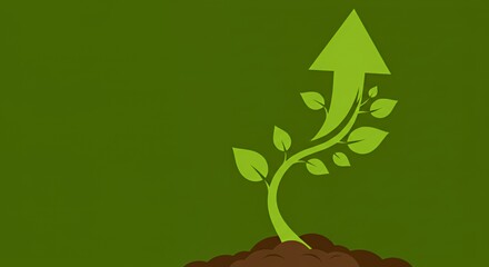 Growing Upward:  A Symbolic Representation of Progress, Growth, and Success