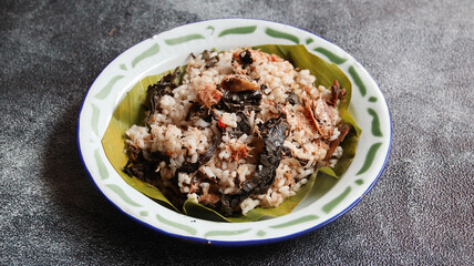 Indonesian traditional food named 