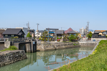 七里の渡跡（三重県桑名市）