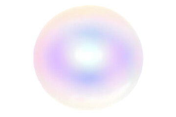 Abstract Glowing Circle Illustration On Transparent Background Color Blend Design