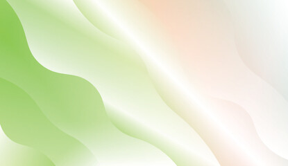 Blurred Decorative Design In Modern Style With Wave, Curve Lines. For Design, Presentation, Business. Vector Illustration with Color Gradient.