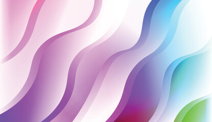 Futuristic Background With Color Gradient Geometric Shape. For Futuristic Ad, Booklets. Vector Illustration with Color Gradient.