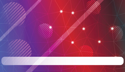 Fototapeta premium Triangular style. For interior wallpaper, smart design, fashion print. Vector illustration. Abstract Gradient Soft Colorful Background.