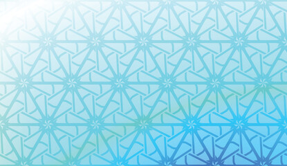 Smart background with decorative geometric layot. Vector illustration. Gradient color