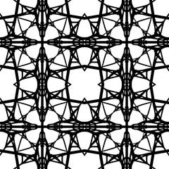 Abstract Construction Structure Vector. Silhouette Illustration Of Architectural Construction Isolated On White Background.