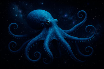 Cosmic Octopus in Space Infinity