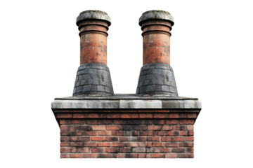 chimneys isolated on transparent background
