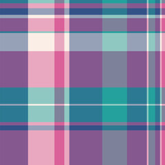 Vibrant pastel plaid pattern. Perfect for textile design, fashion, websites, or backgrounds.