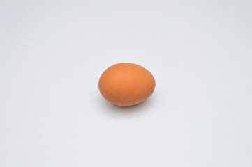 chicken egg isolated on white background