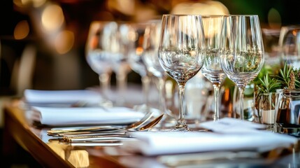Close-up of corporate event planning materials on a table.