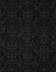 Intricate dark damask, seamless gothic pattern ,  decor,  arabesque, gothic