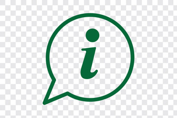 Information vector icons isolated on white background. Black and blue information icon. Information, info simple vector icon.