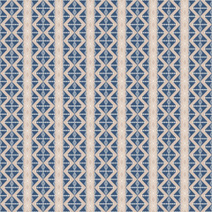 Seamless Ethnic Pattern Texture. Navajo Geometric Print, Rustic Decorative Ornament. Abstract Geometric Pattern. Native American Pattern Ornament for the Design of Clothing