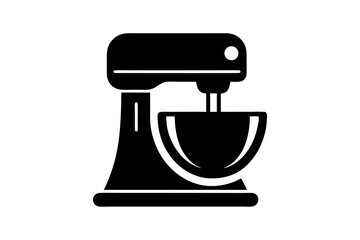 mixer  silhouette vector