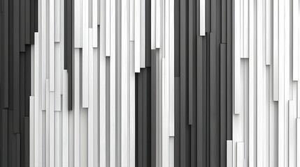 Obraz premium Abstract Texture of Vertical Stripes in Black and White for Modern Design Backgrounds