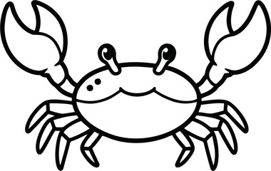 Artistic King Crab Vector with Watercolor Effect for Creative Prints