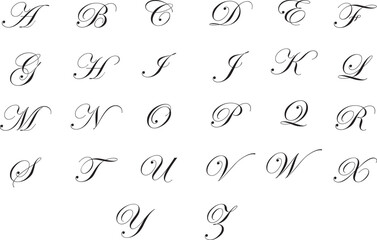 English Alphabet Letters A to Z