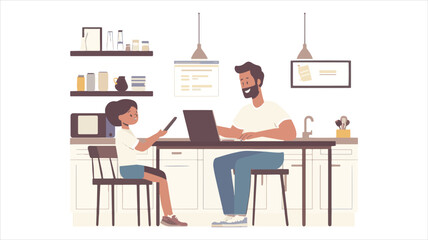 young woman sitting on a chair with a laptop