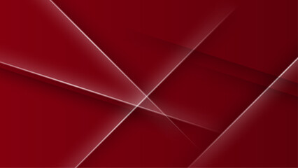 Obraz premium Red abstract background with white lines. Suitable for modern design projects, website backgrounds, and digital art creations.