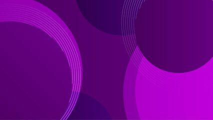 Overlapping purple circles with white lines suitable for background designs, abstract art, digital art, and modern packaging designs.