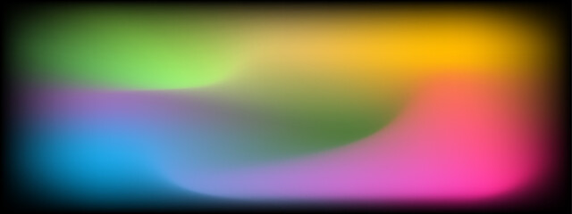 Obraz premium Colorful gradient background suitable for presentations, digital designs, social media posts, and website banners. Great for adding vibrant appeal.