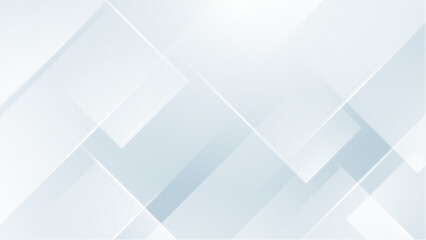 White and gray geometric abstract background suitable for modern design projects, tech presentations, minimalistic branding, and futuristic concepts.