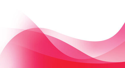 Abstract Luxury Red Soft Waves Background Design
