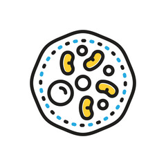 Multi color icon for cell