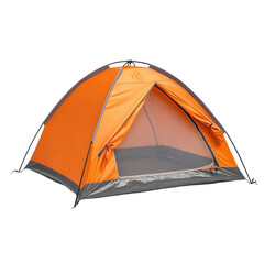 Portable Orange Camping Tent