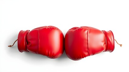 Red Boxing Gloves Pair