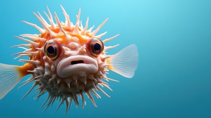 Pufferfish, close-up