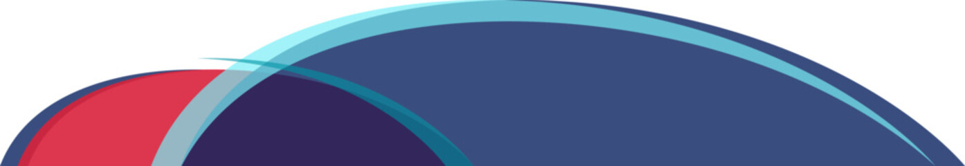 Business Abstract Wave Footer. Curve and wavy abstract footer design for business.